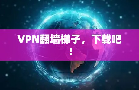 VPN翻墙梯子，下载吧！