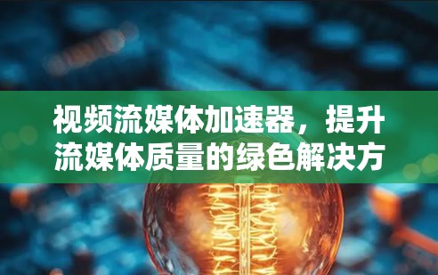 视频流媒体加速器，提升流媒体质量的绿色解决方案