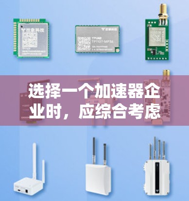 选择一个加速器企业时，应综合考虑多个因素，包括技术实力、硬件支持、技术团队、价格、市场定位、客户关系以及行业解决方案。以下是一个结构化的建议