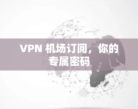 VPN 机场订阅，你的专属密码
