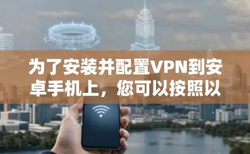 为了安装并配置VPN到安卓手机上，您可以按照以下步骤操作