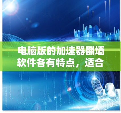 电脑版的加速器翻墙软件各有特点，适合不同需求的用户。以下是对这些软件的总结和建议