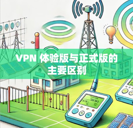 VPN 体验版与正式版的主要区别