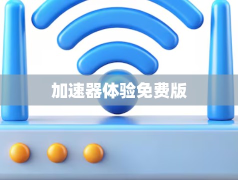 加速器体验免费版