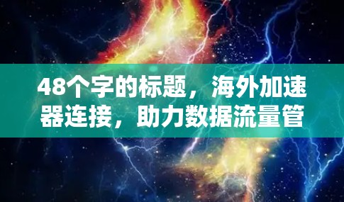 48个字的标题，海外加速器连接，助力数据流量管理