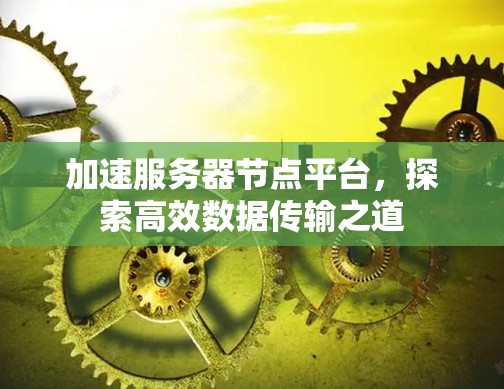 加速服务器节点平台，探索高效数据传输之道