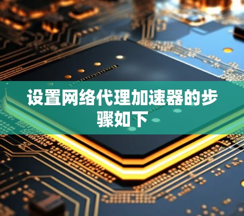 设置网络代理加速器的步骤如下