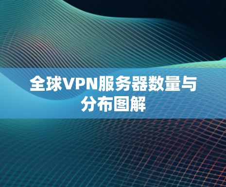 全球VPN服务器数量与分布图解