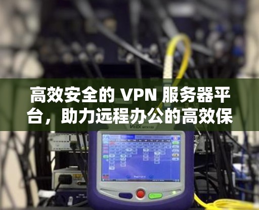 高效安全的 VPN 服务器平台，助力远程办公的高效保障
