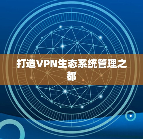 打造VPN生态系统管理之都