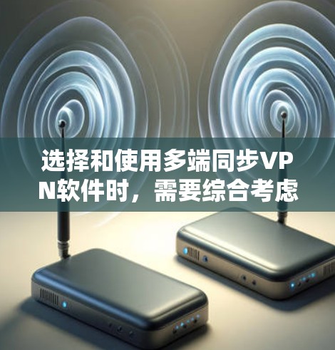 选择和使用多端同步VPN软件时，需要综合考虑以下几个关键因素