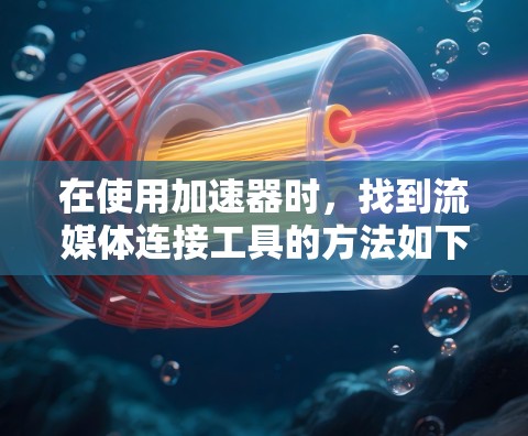 在使用加速器时，找到流媒体连接工具的方法如下