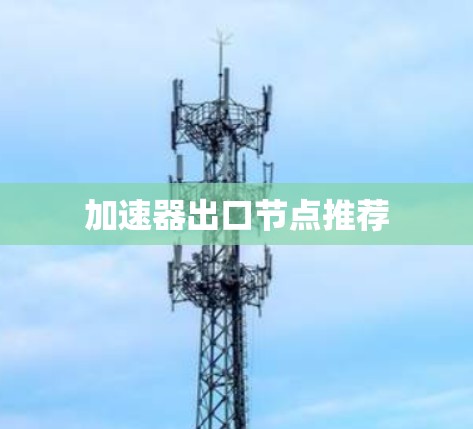 加速器出口节点推荐