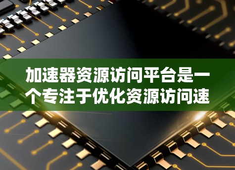 加速器资源访问平台是一个专注于优化资源访问速度的软件平台，结合了加速器的技术，旨在提升系统性能和资源利用率。以下是对该平台的详细介绍
