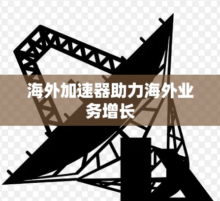 海外加速器助力海外业务增长