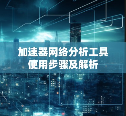 加速器网络分析工具使用步骤及解析