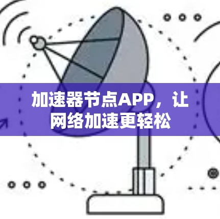 加速器节点APP，让网络加速更轻松