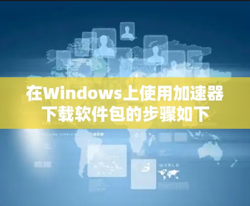 在Windows上使用加速器下载软件包的步骤如下