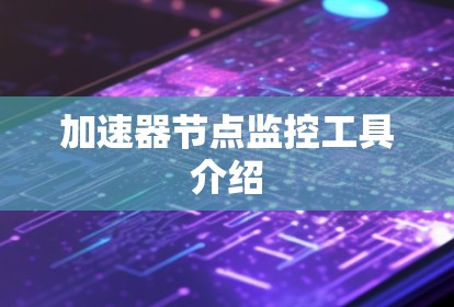 加速器节点监控工具介绍